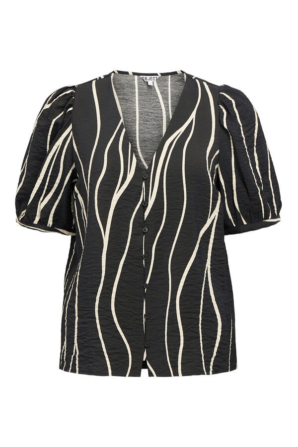 Object Blusa estampada Preto