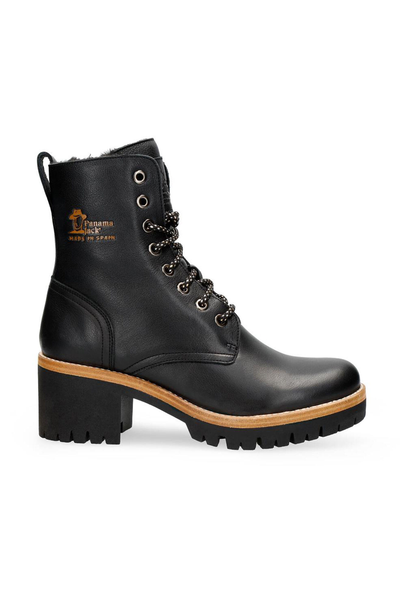 Panama Jack Botas de pele com forro de pele quente