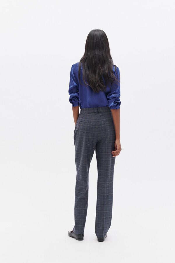 Caroll Jeanne B 100% silk shirt Blue