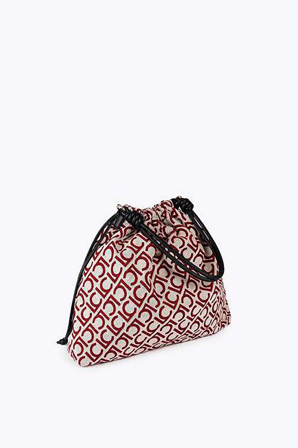 Lola Casademunt Shopper LC Estampado granate