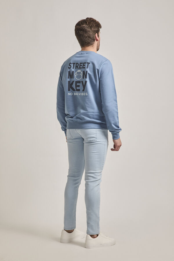 Street Monkey Calça denim skinny fit Azul