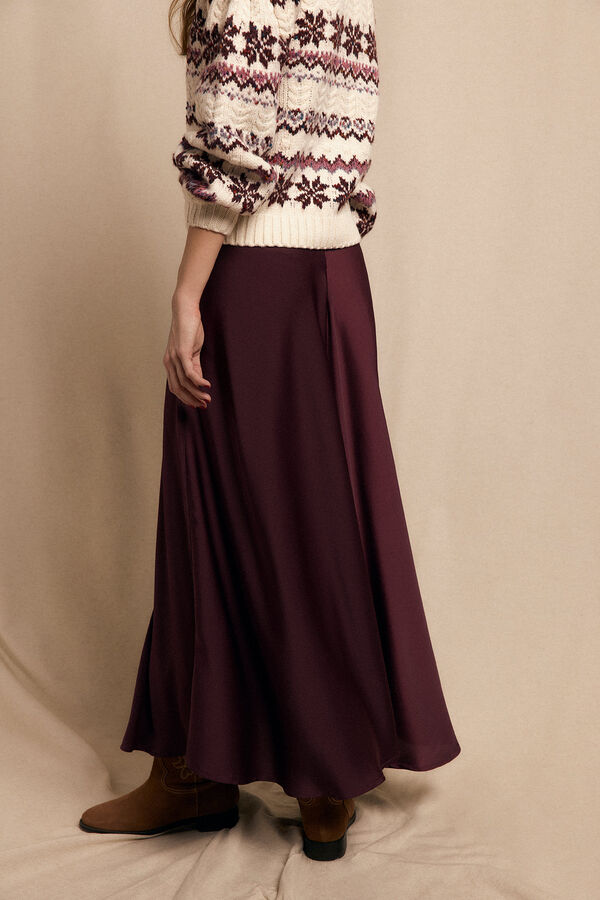 Slowlove Falda satinada Granada