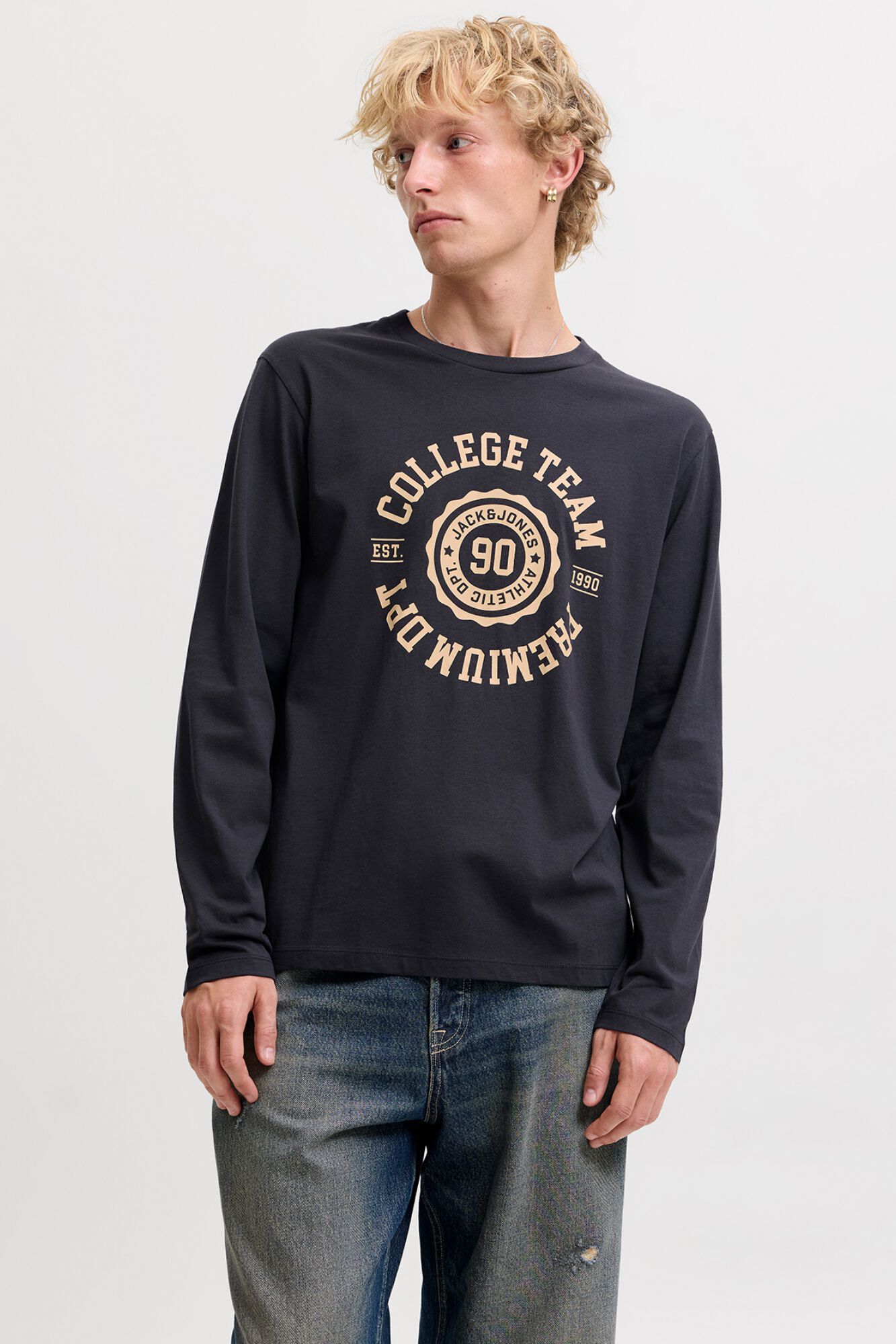 Jack & Jones T-shirt de manga comprida
