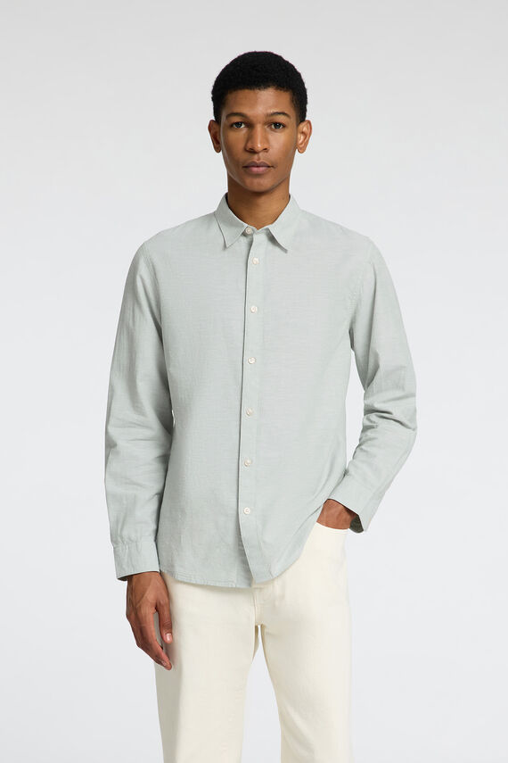 Camisa de lino Slim Fit