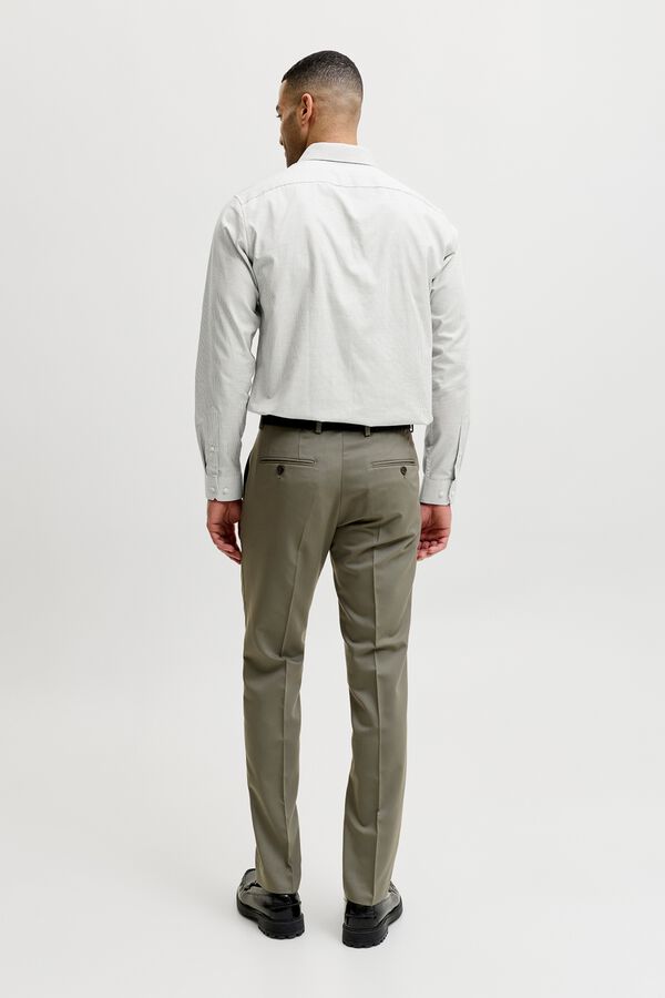 Jack & Jones Camisa dobby slim fit Verde