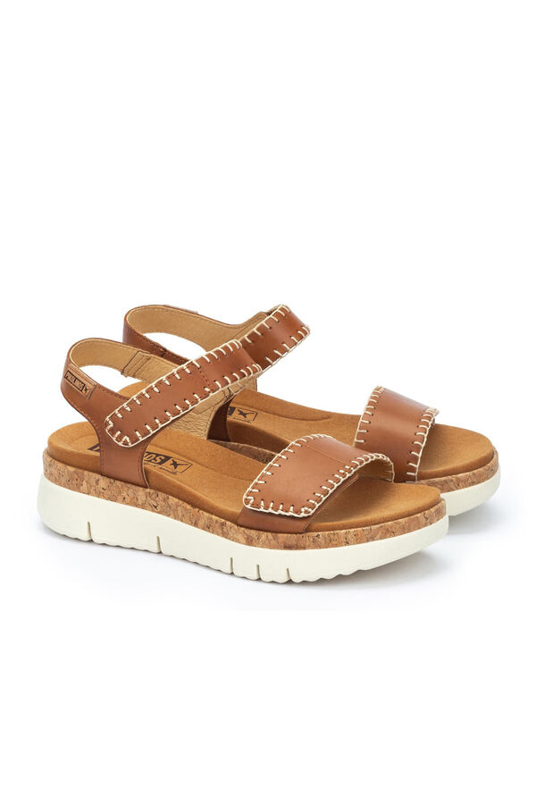 Pikolinos Wedge sandals Brown