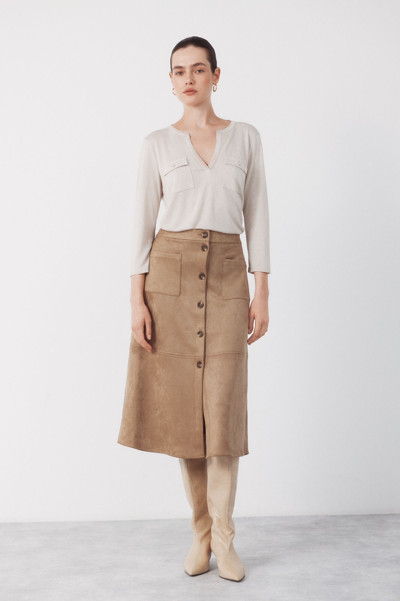 Cortefiel T-shirt with pockets