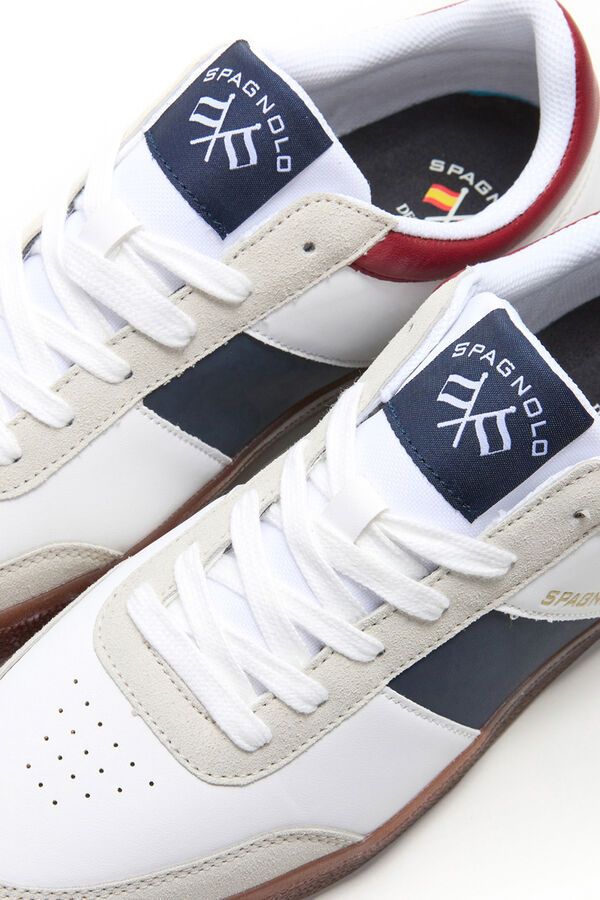 Spagnolo Chinelos de quarto casuais de lazer Branco