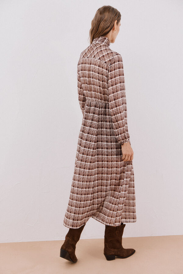 Cortefiel Flowing printed dress Multicolour
