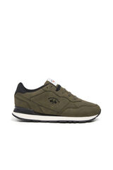 Spagnolo Men's casual running sneakers Green
