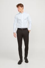 Jack & Jones Camisa em cetim super slim Branco