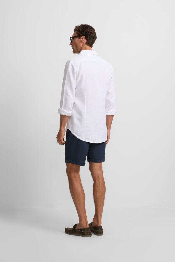 Silbon Bermudas clássicas Azul