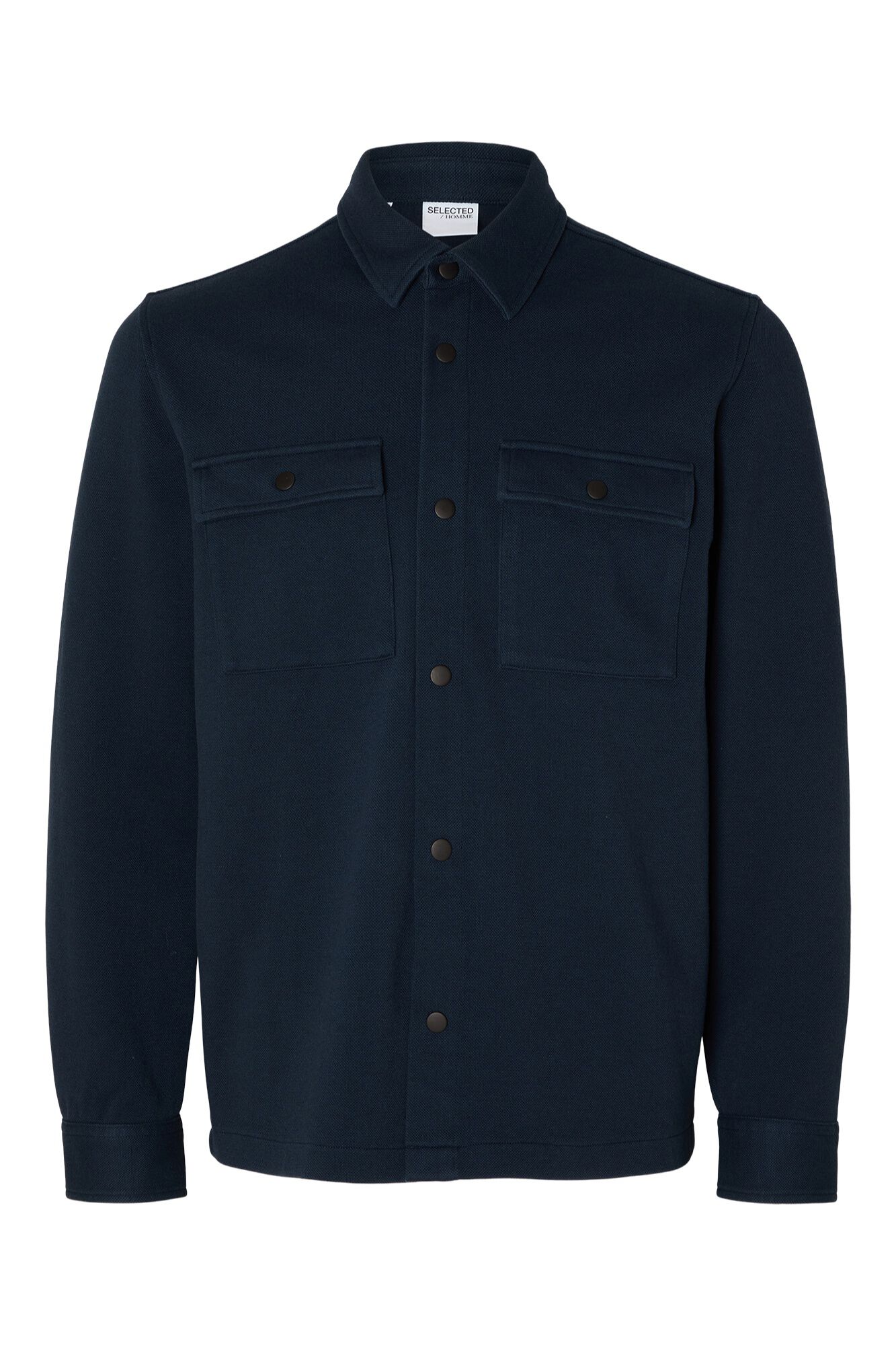 Selected Casaco de meia esta&ccedil;&atilde;o com bot&otilde;es