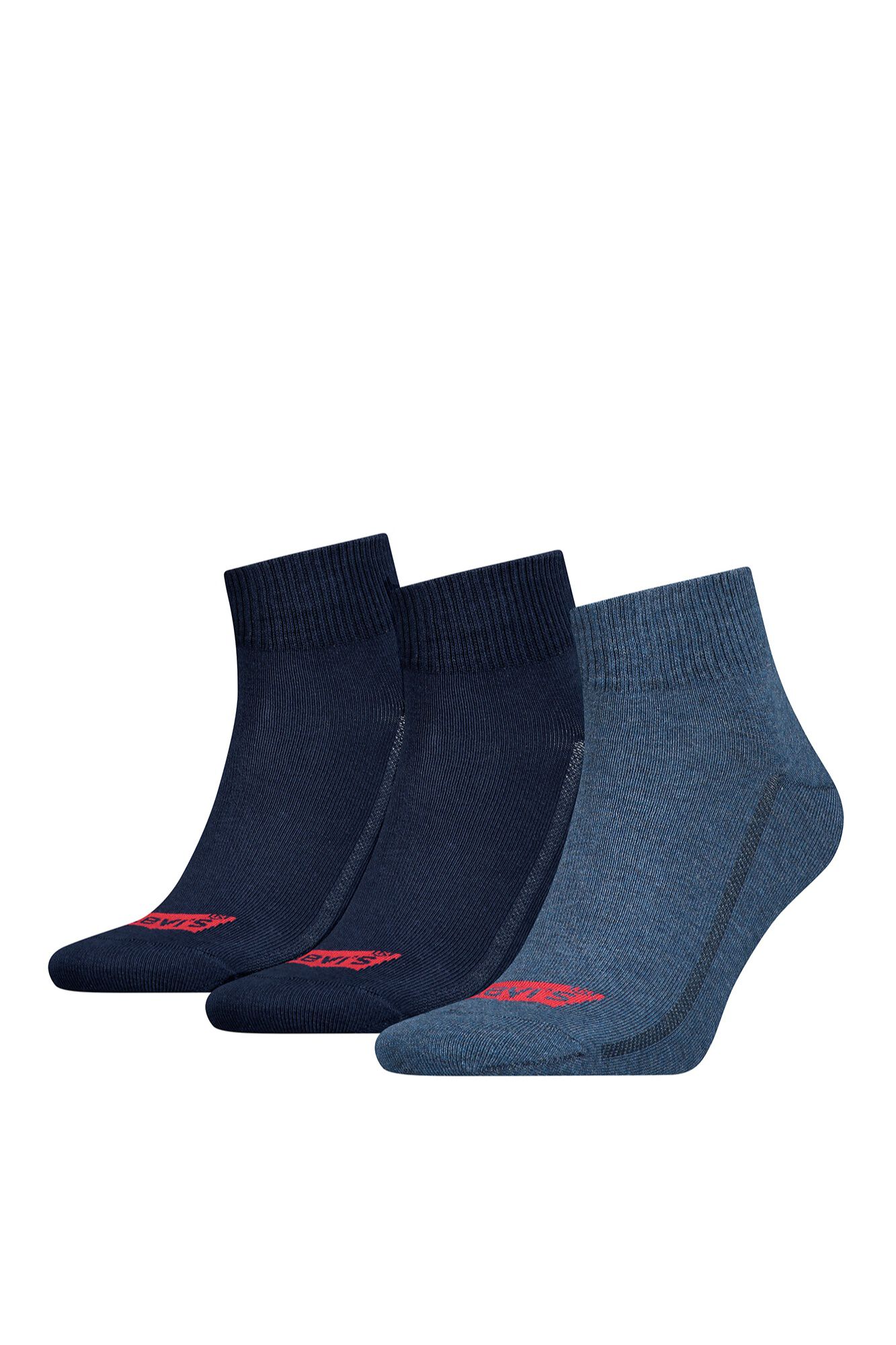 Levi's Pack de 3 meias curtas Levi&rsquo;s&reg;