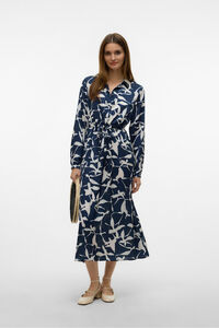 Vero Moda Vestido midi camiseiro 