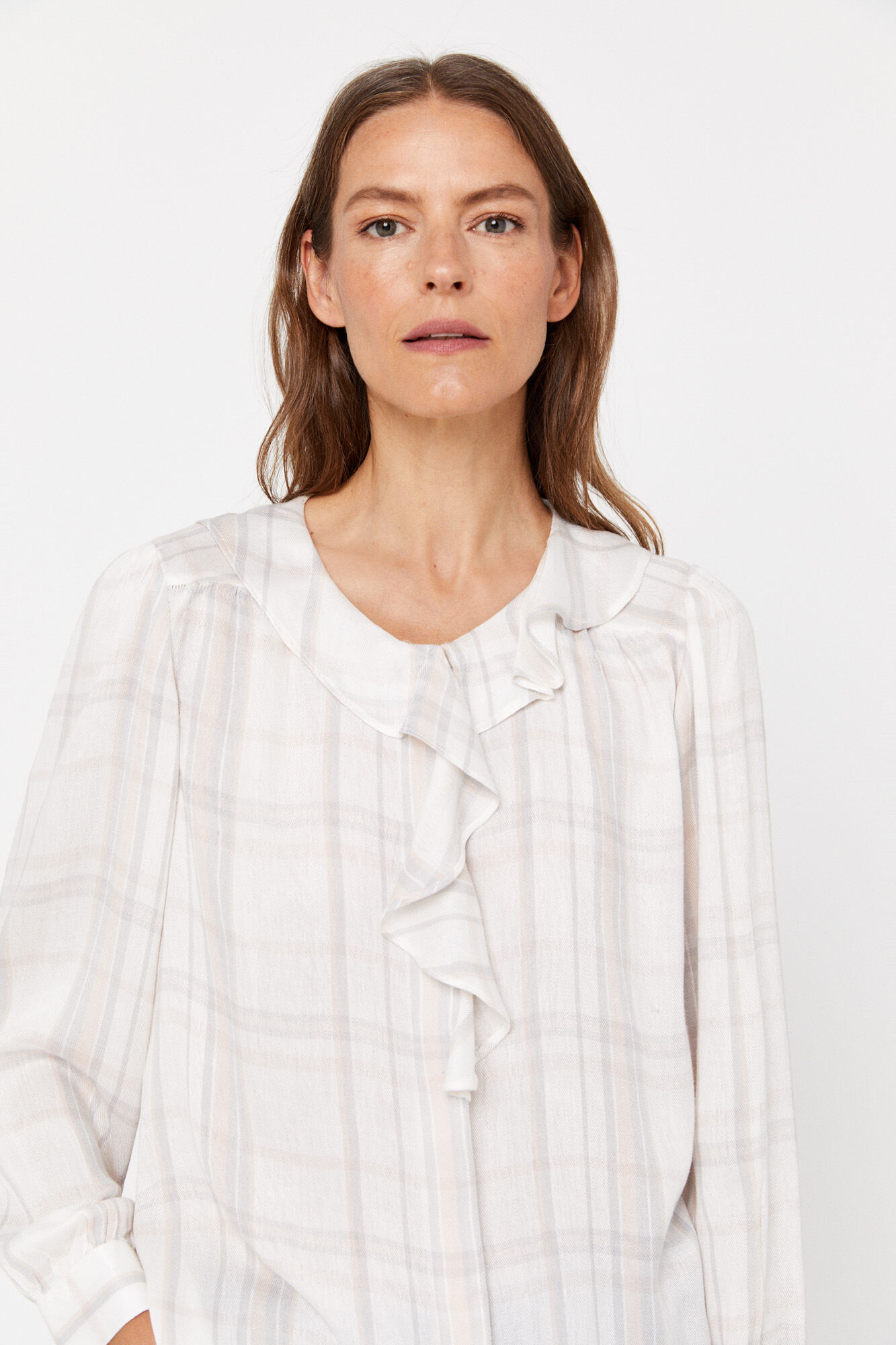 Camisa blanca online mujer cortefiel
