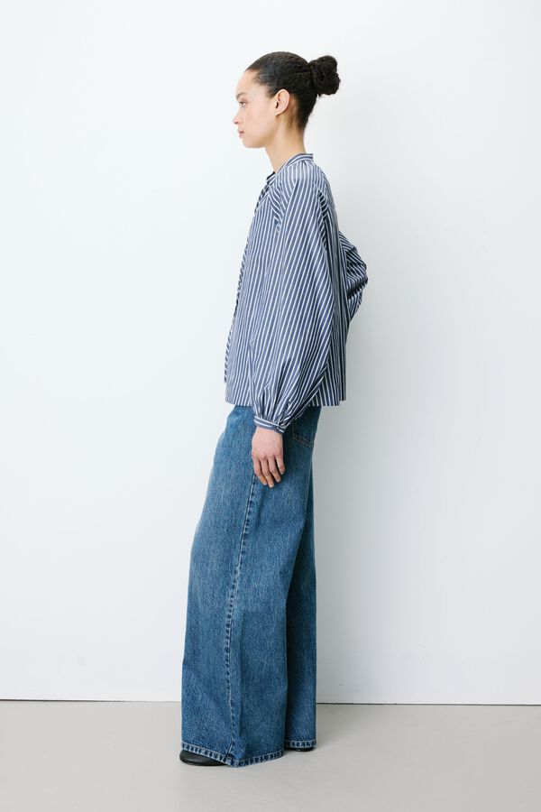 Grace & Mila Striped Albane blouse Printed blue