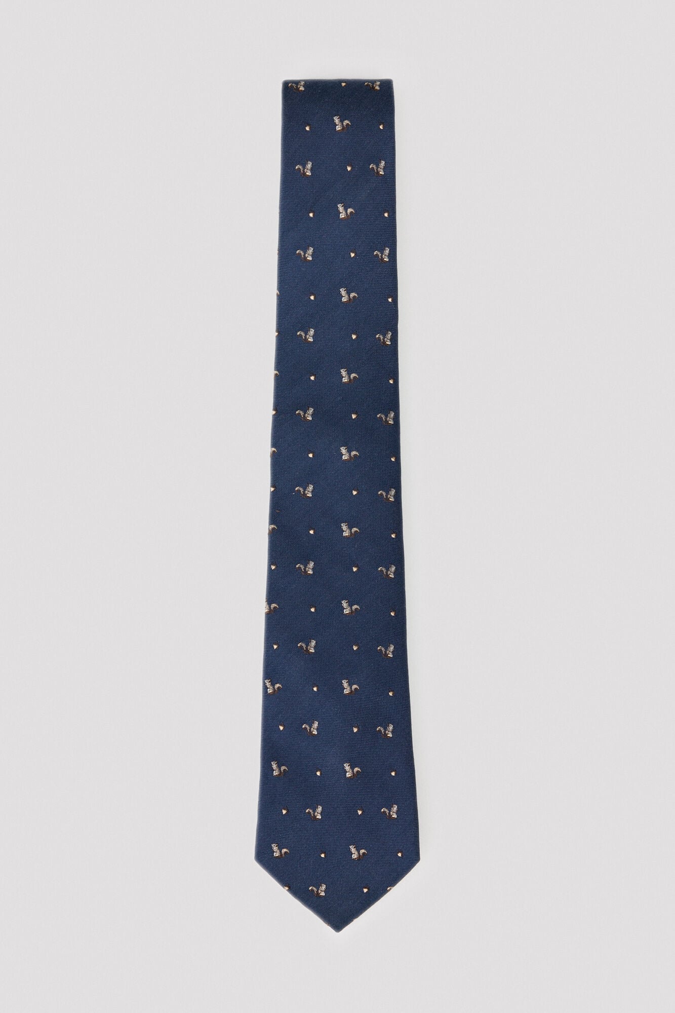 Cortefiel NATURAL silk tie
