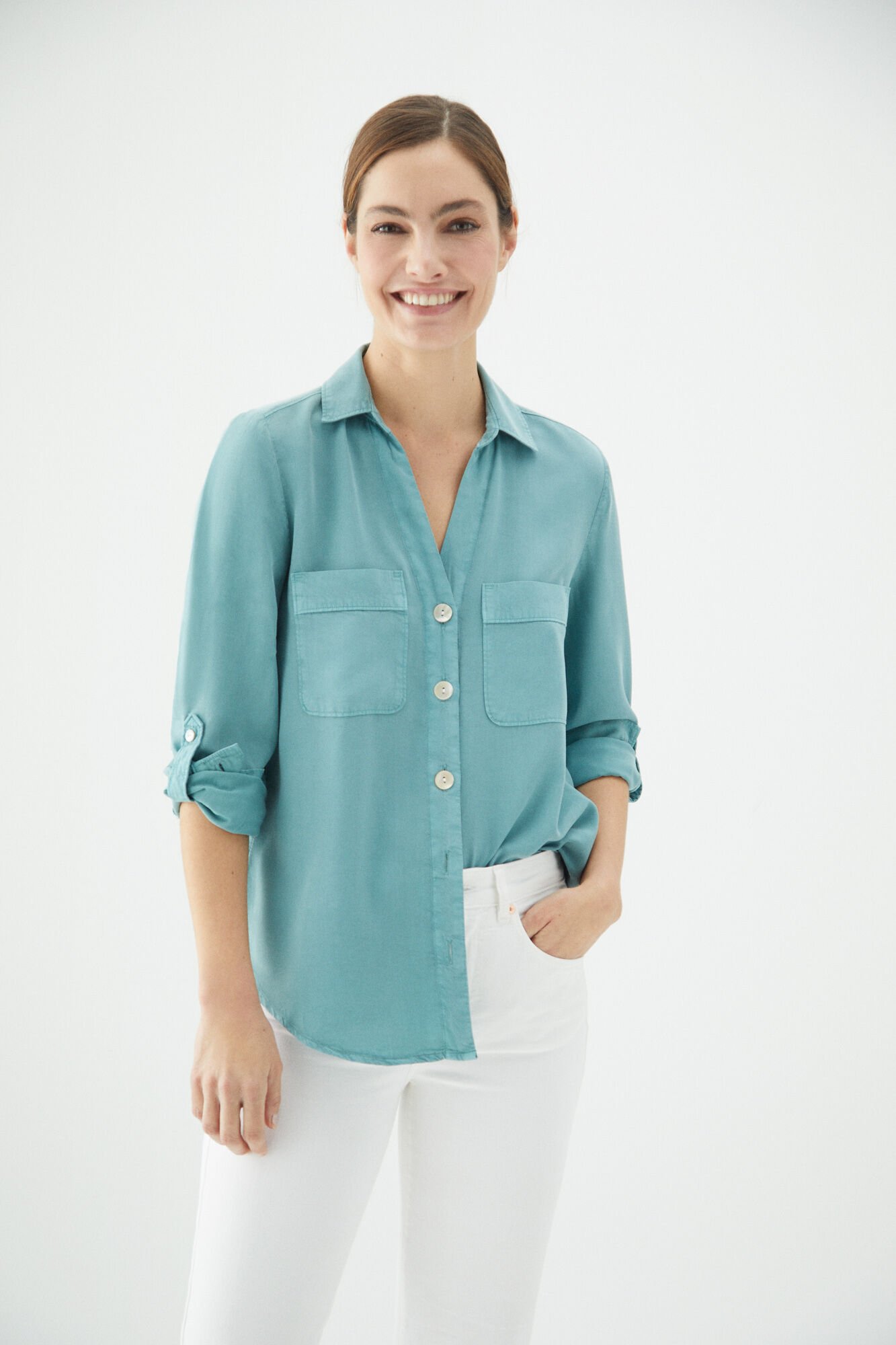 cortefiel camisas mujer