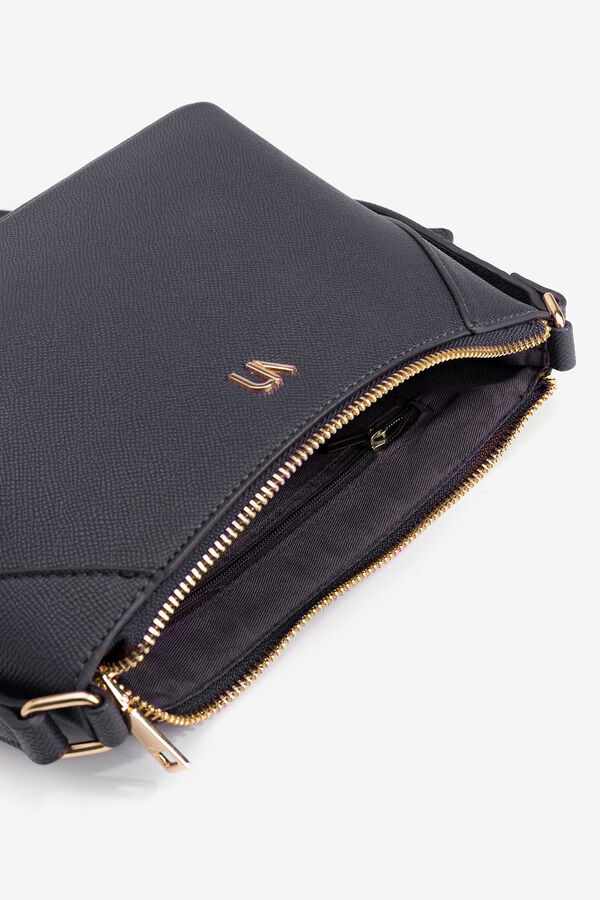 Vilanova Mala a tiracolo efeito pele Azul