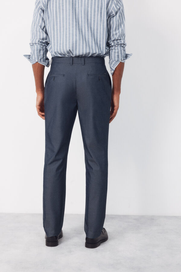 Cortefiel Chinese tapered tongs Blue