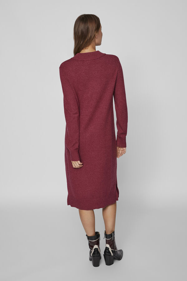 Vila Vestido de punto midi Lila