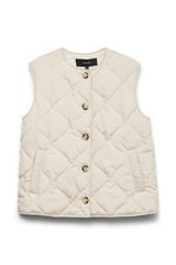 Vero Moda Colete acolchoado Tostado