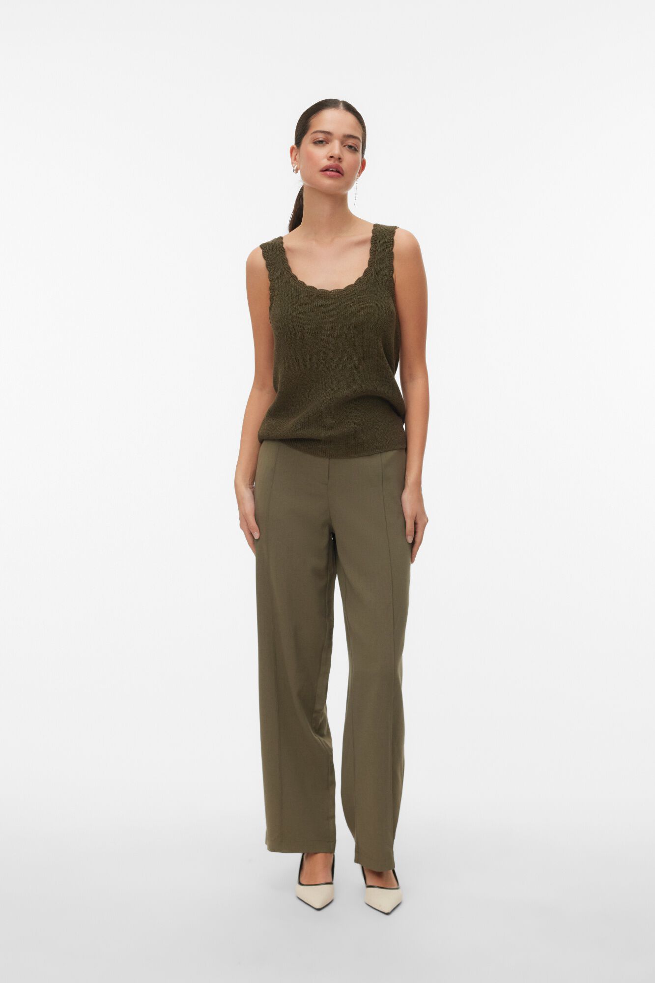 Vero Moda Top de tirantes con l&uacute;rex