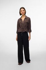 Vero Moda Women's long sleeve shirt Brown