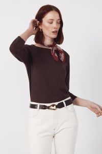 Cortefiel Essential boat neck t-shirt