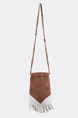 Slowlove Bolso saco estampado floral Rosa