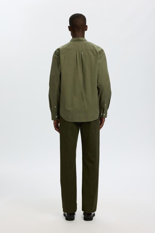 Selected Camisa regular fit Verde