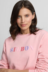 Silbon Sudadera woman letras silbon Rosa