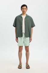 Selected Fato de banho liso Verde