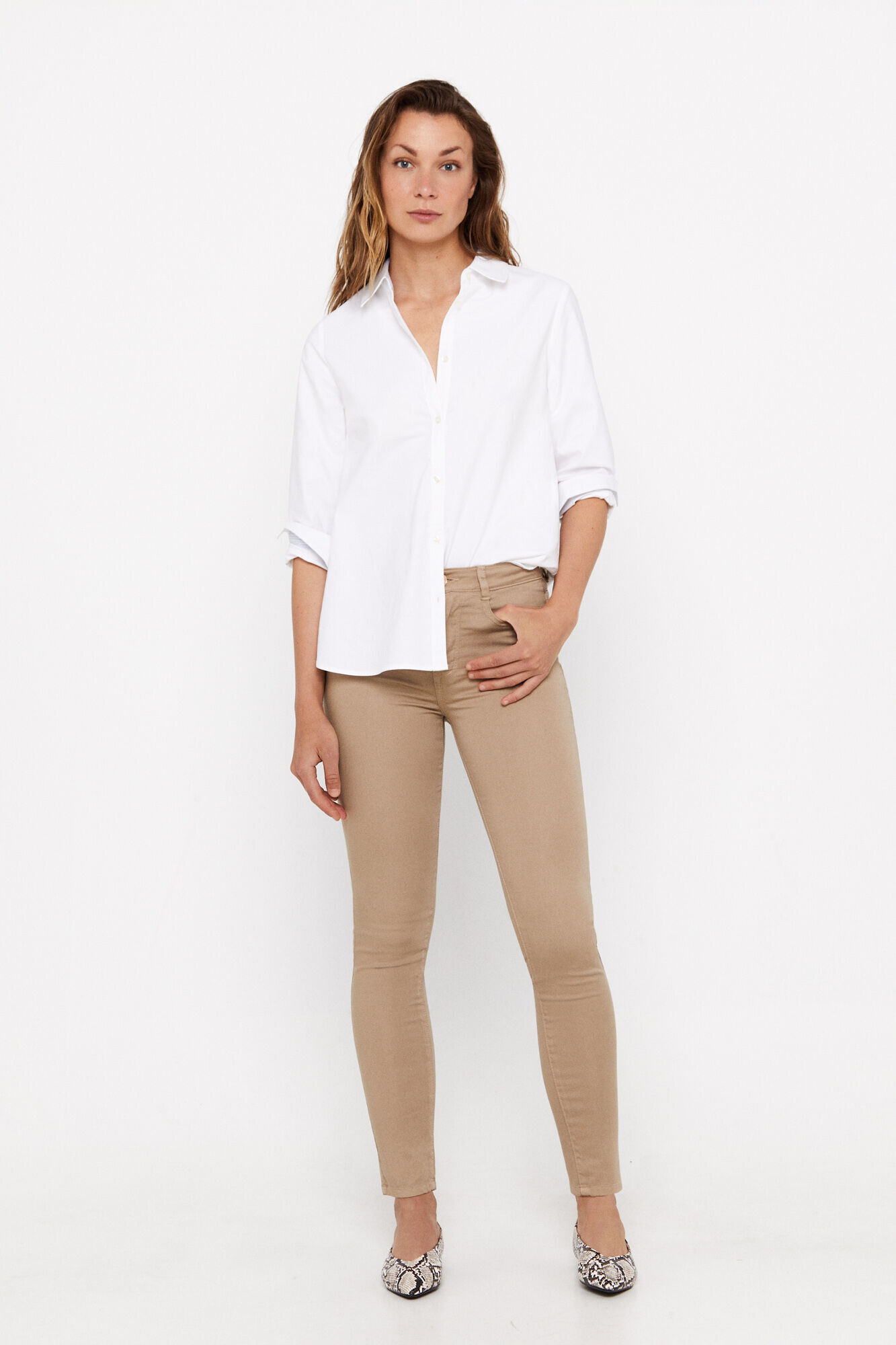 Pantalones de vestir mujer cortefiel deals