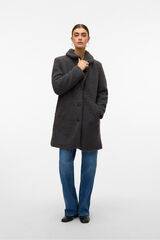 Vero Moda Sobretudo de borrego  Cinzento