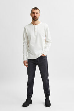 Cortefiel Men's long-sleeved t-shirt White