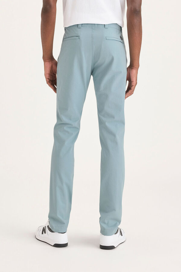 Dockers Calças calças chino multielásticas Azul