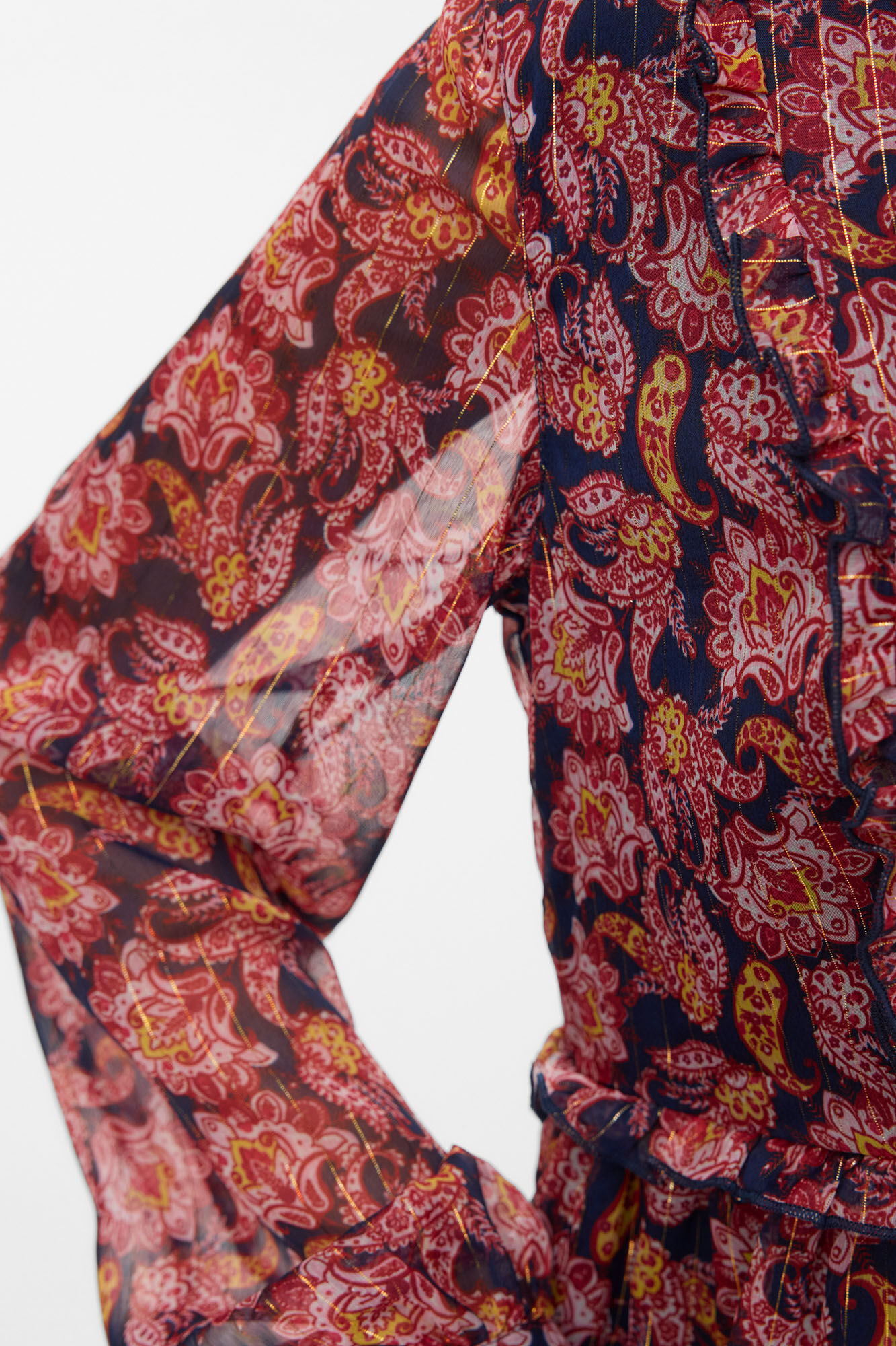 Vero Moda Vestido curto de chiffon 