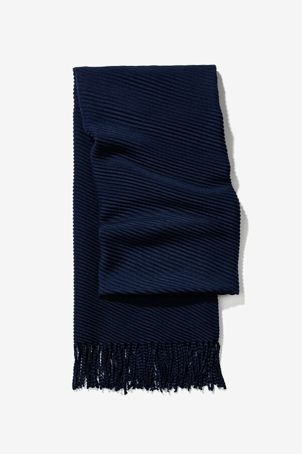 Vilanova Lenço estampado Paisley Azul