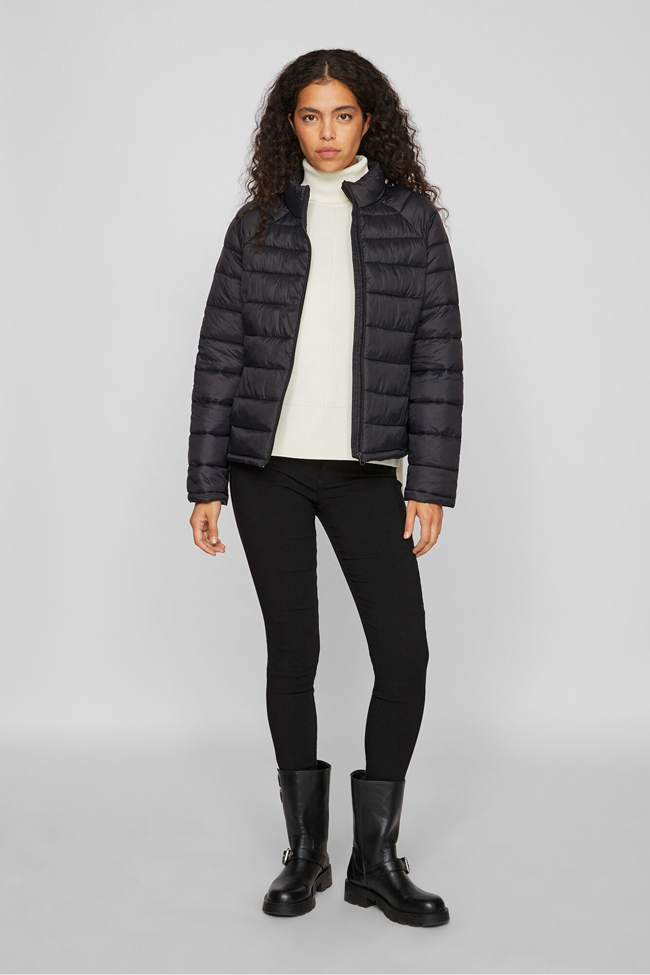 Vila Sobretudo leve e acolchoado