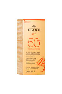 Cortefiel Nuxe Sun Light Sun Fluid High Protection SPF 50 Orange