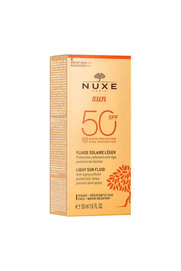 Cortefiel Nuxe Sun Light Sun Fluid High Protection SPF 50 Orange
