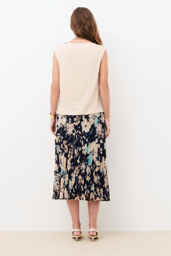 Caroll T-shirt sem mangas Tsatin Tostado