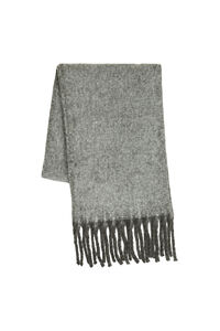 Vila Cachecol malhado com franjas