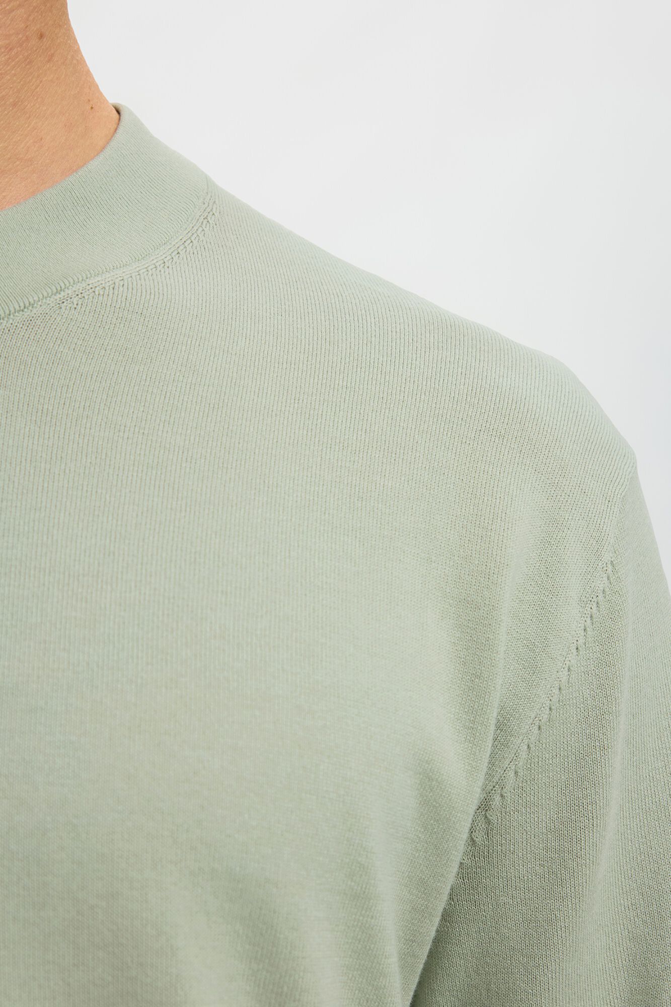 Selected Camisola leve 100% algod&atilde;o org&acirc;nico