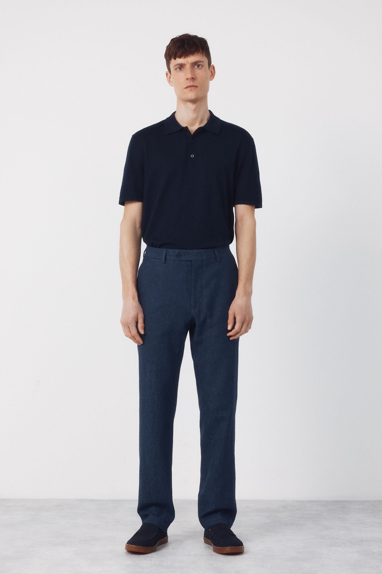 Cortefiel Linen blend coordinated trousers