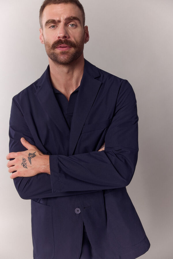 OOTO Blazer t&eacute;cnica Azul