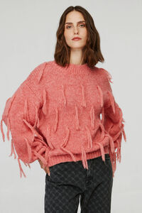 Cortefiel Knit jumper Pink