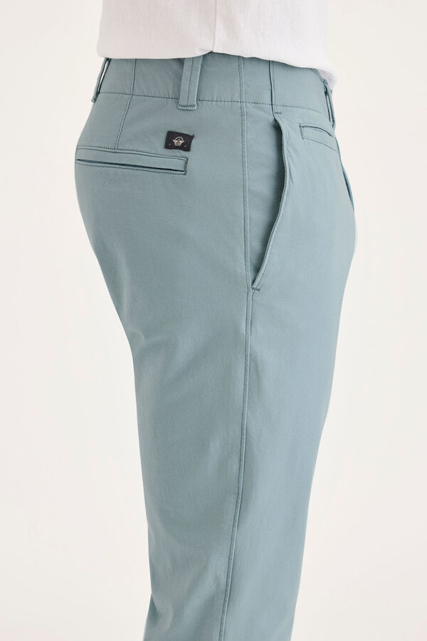 Dockers Calças calças chino multielásticas Azul